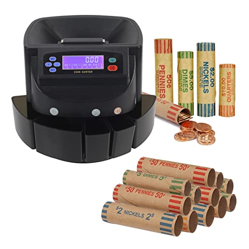 Banknotenzähler USD Münzzählermaschine Elektronischer automatischer Münzsortierer und Wrapper/Rollenausrüstung 300 Stück/min XD-9005 Schnelle Zählung Banknotenzähler USD Münzzählermaschine Elektronischer automatischer Münzsortierer und Wrapper/Rollenausrüstung 300 Stück/min XD-9005 Schnelle Zählung von EKOUQIN