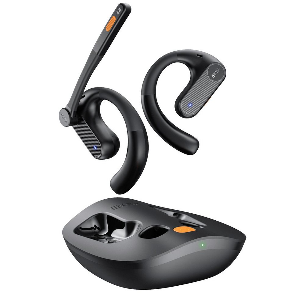 EKSA EKSA S30 Sport Ear Free Kopfhörer Bluetooth® Stereo Schwarz Ladecase Kopfhörer von EKSA