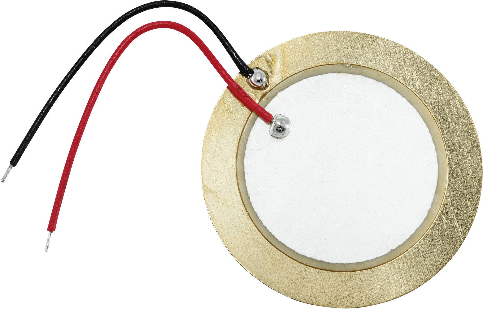 EPZ-27MS44W - Piezoelement, 4,4 kHz, 200 Ohm, bedrahtet von EKULIT