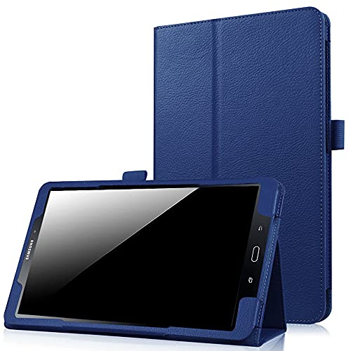 Schutzhülle für Galaxy Tab A 8.0 2017 Modell T380/T385, EKVINOR PU Leder Folio Case Stand Cover für Samsung Galaxy Tab A 8.0 Zoll 2017 Release (SM-T380/SM-T385) – Dunkelblau von EKVINOR