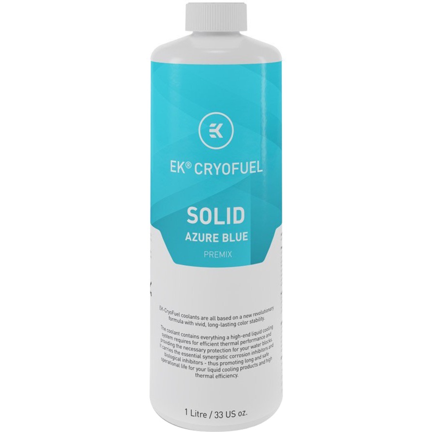 EK-CryoFuel Solid Azure Blue (Premix 1000mL), Kühlmittel von EKWB