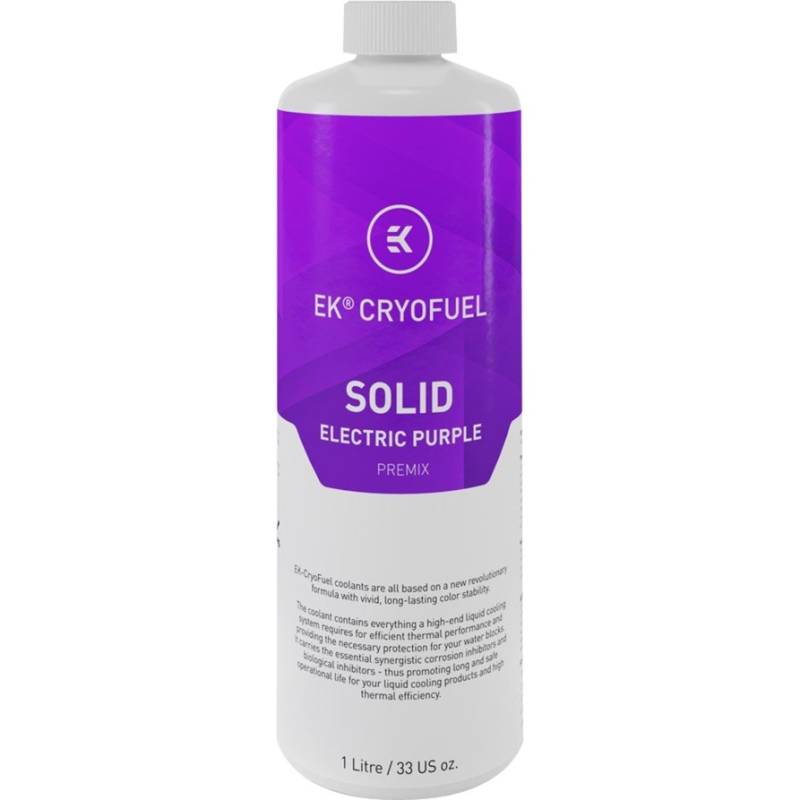 EK-CryoFuel Solid Electric Purple (Premix 1000mL), Kühlmittel von EKWB