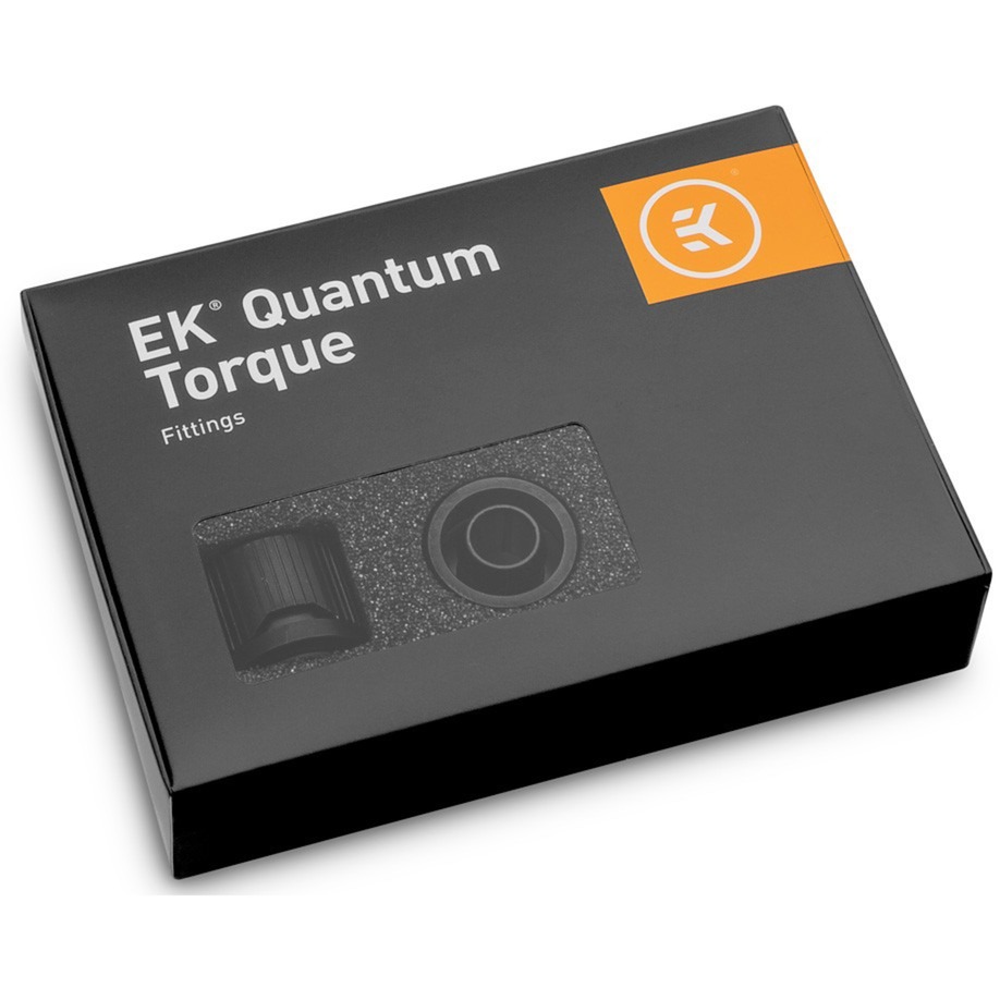 EK-Quantum Torque 6-Pack STC 10/13 - Black, Verbindung von EKWB