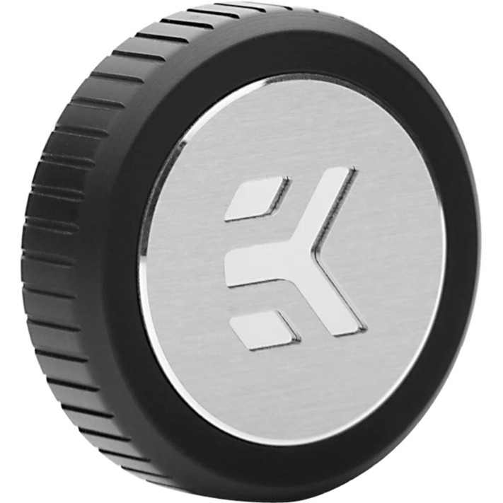 EK-Quantum Torque Plug w/Badge - Black, Schraube von EKWB