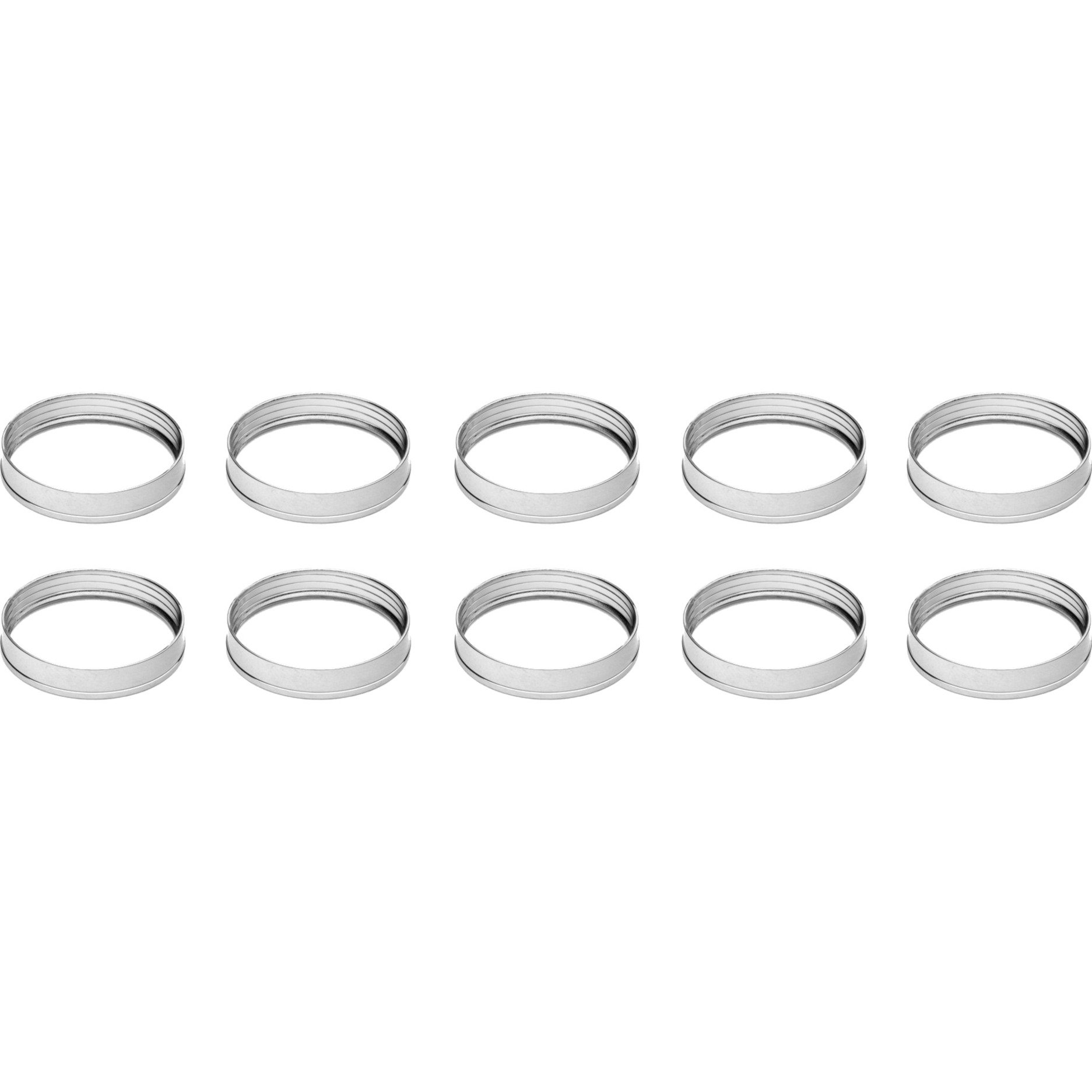 EK-Torque STC-10/16 Color Rings Pack - Nickel, Verbindung von EKWB