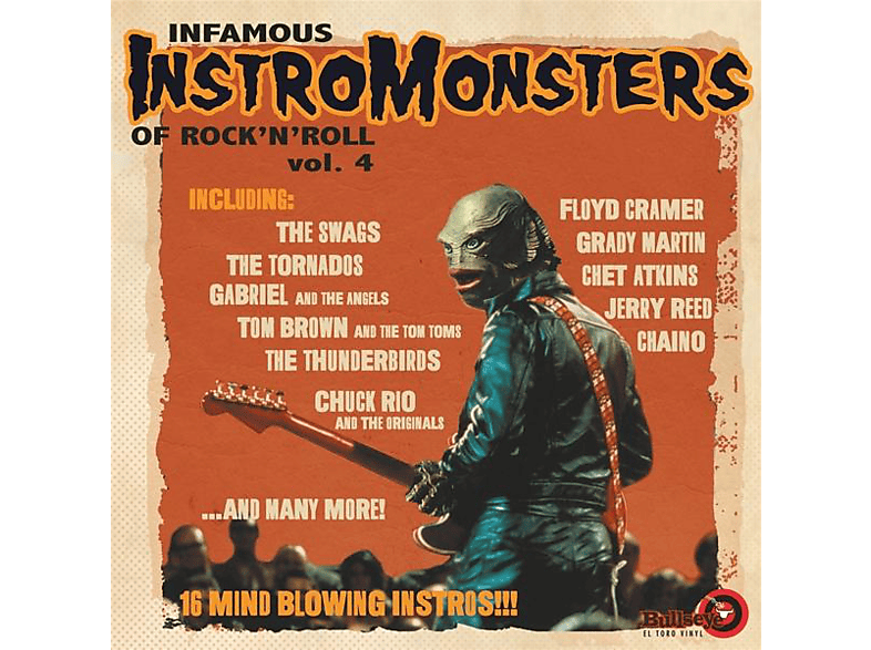 VARIOUS - Infamous Instromonsters Vol.4 (Vinyl) von EL TORO RE