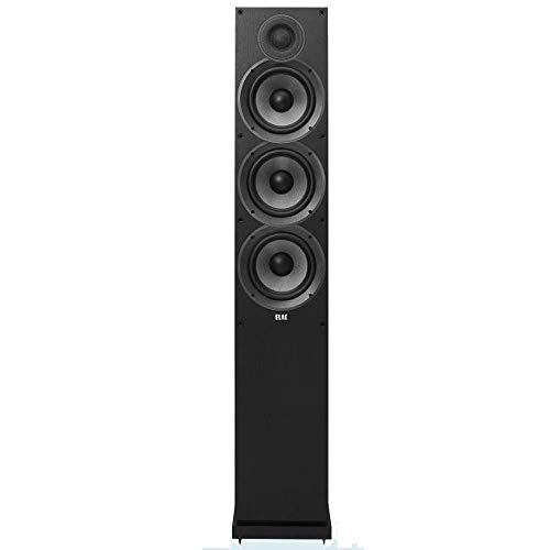 ELAC Debut 2.0 Standlautsprecher F6.2, Box für Musikwiedergabe über Stereo-Anlage, 5.1 Surround-Soundsystem, exzellenter Klang und hochwertiges Design, 3-Wege Lautsprecher von ELAC