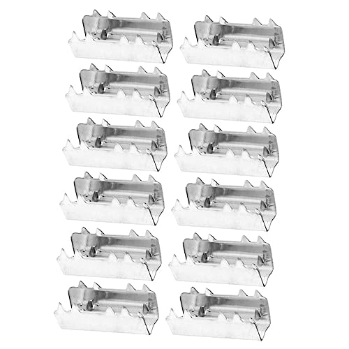 ELAYARD 12Stücke Offene Gürtelclips für Timing Gürtelklemmen Korrosionsbeständig Langlebig für Druckermodelle Einfach zu Installieren ELAYARD 12Stücke Offene Gürtelclips für Timing Gürtelklemmen Korrosionsbeständig Langlebig für Druckermodelle Einfach zu Installieren von ELAYARD