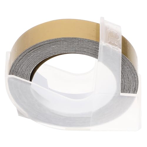 ELAYARD 1Rolle Manueller Etikettendrucker mit Geprägten Bändern Goldene Beschriftungsbänder für Kreative Projekte Wiederverwendbare Etiketten für Flaschen Namensschilder ELAYARD 1Rolle Manueller Etikettendrucker mit Geprägten Bändern Goldene Beschriftungsbänder für Kreative Projekte Wiederverwendbare Etiketten für Flaschen Namensschilder von ELAYARD