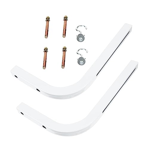 ELAYARD 2Stücke Einstellbare Bildschirmhalterung Halterung für Wandmontage Kompatibel mit Meisten Projektorleinwänden Einfache Installation ELAYARD 2Stücke Einstellbare Bildschirmhalterung Halterung für Wandmontage Kompatibel mit Meisten Projektorleinwänden Einfache Installation von ELAYARD