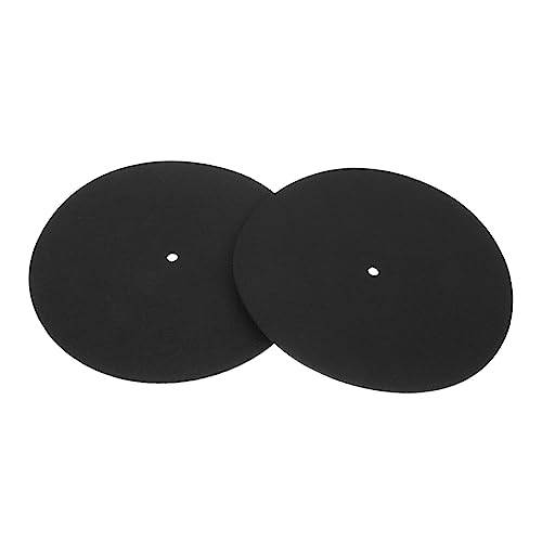 ELAYARD 2Stücke Vinyl Schutzmatte für Antistatisch für Phonographen Vibrationen Hintergrundgeräusche Langlebiges ELAYARD 2Stücke Vinyl Schutzmatte für Antistatisch für Phonographen Vibrationen Hintergrundgeräusche Langlebiges von ELAYARD