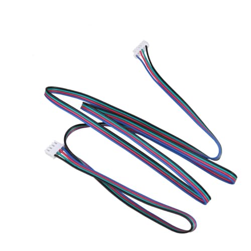 ELAYARD 4Stücke Schrittmotorkabel Pin Anschlusskabel für Drucker Kompatibel mit Ramps Board Langlebige Verbindung für Verschiedene Schrittmotoren von ELAYARD