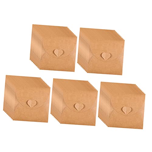 ELAYARD 50Stücke Kraftpapier CD DVD Hüllen Retro Umhüllung für Fotos Partys Stabiler Schutz für CD Sammler die Aufbewahrung von DVDs Einladungen ELAYARD 50Stücke Kraftpapier CD DVD Hüllen Retro Umhüllung für Fotos Partys Stabiler Schutz für CD Sammler die Aufbewahrung von DVDs Einladungen von ELAYARD