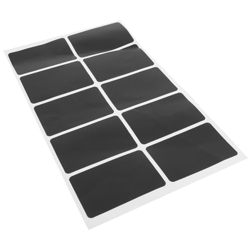 ELAYARD Aufkleber-Set 10 Löschbare Kreidetafel-Etiketten Für Lebensmittelbehälter Küche Büro Und Bar- ELAYARD Aufkleber-Set 10 Löschbare Kreidetafel-Etiketten Für Lebensmittelbehälter Küche Büro Und Bar- von ELAYARD