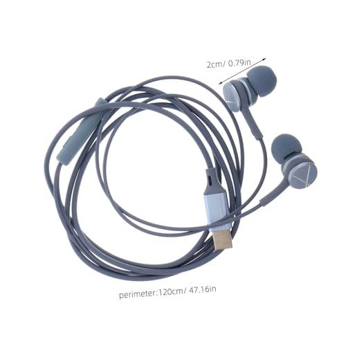 ELAYARD Kabelgebundene Type C Ohrhörer mit Mikrofon Geräuschisolierung Ergonomisches Design Tragbar Kompakt für Musikliebhaber Kompatibel mit Vielen Geräten ELAYARD Kabelgebundene Type C Ohrhörer mit Mikrofon Geräuschisolierung Ergonomisches Design Tragbar Kompakt für Musikliebhaber Kompatibel mit Vielen Geräten von ELAYARD