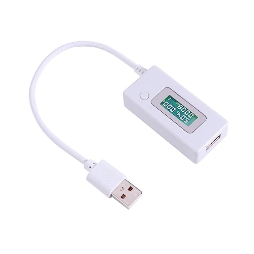 ELAYARD LCD Spannungs Stromprüfer mit Backlight USB Interface Misst Strom Spannung von Smartphones Powerbanks Tragbar Einfach zu Bedienen für Mobile ELAYARD LCD Spannungs Stromprüfer mit Backlight USB Interface Misst Strom Spannung von Smartphones Powerbanks Tragbar Einfach zu Bedienen für Mobile von ELAYARD