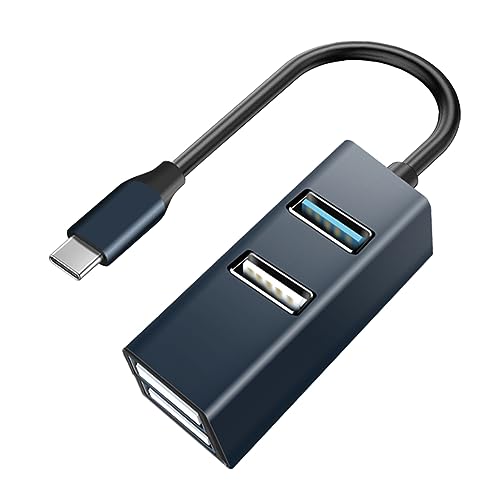 ELAYARD Type C Erweiterungsadapter Port USB Hub aus Aluminium Tragbarer Multi Port USB Hub für Datenübertragung an Computer Mobilgeräte Kompatibel mit USB C ELAYARD Type C Erweiterungsadapter Port USB Hub aus Aluminium Tragbarer Multi Port USB Hub für Datenübertragung an Computer Mobilgeräte Kompatibel mit USB C von ELAYARD