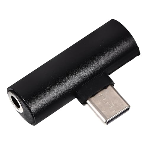 ELAYARD Type C Kopfhörer Ladekonverter USB C Klinkenadapter für Tragbar mit Hochwertigem Dekoder Chip Langlebig ELAYARD Type C Kopfhörer Ladekonverter USB C Klinkenadapter für Tragbar mit Hochwertigem Dekoder Chip Langlebig von ELAYARD