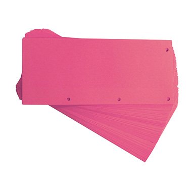 ELBA Trennstreifen Duo 160 g qm Karton pink 60 Stück 60ST von ELBA