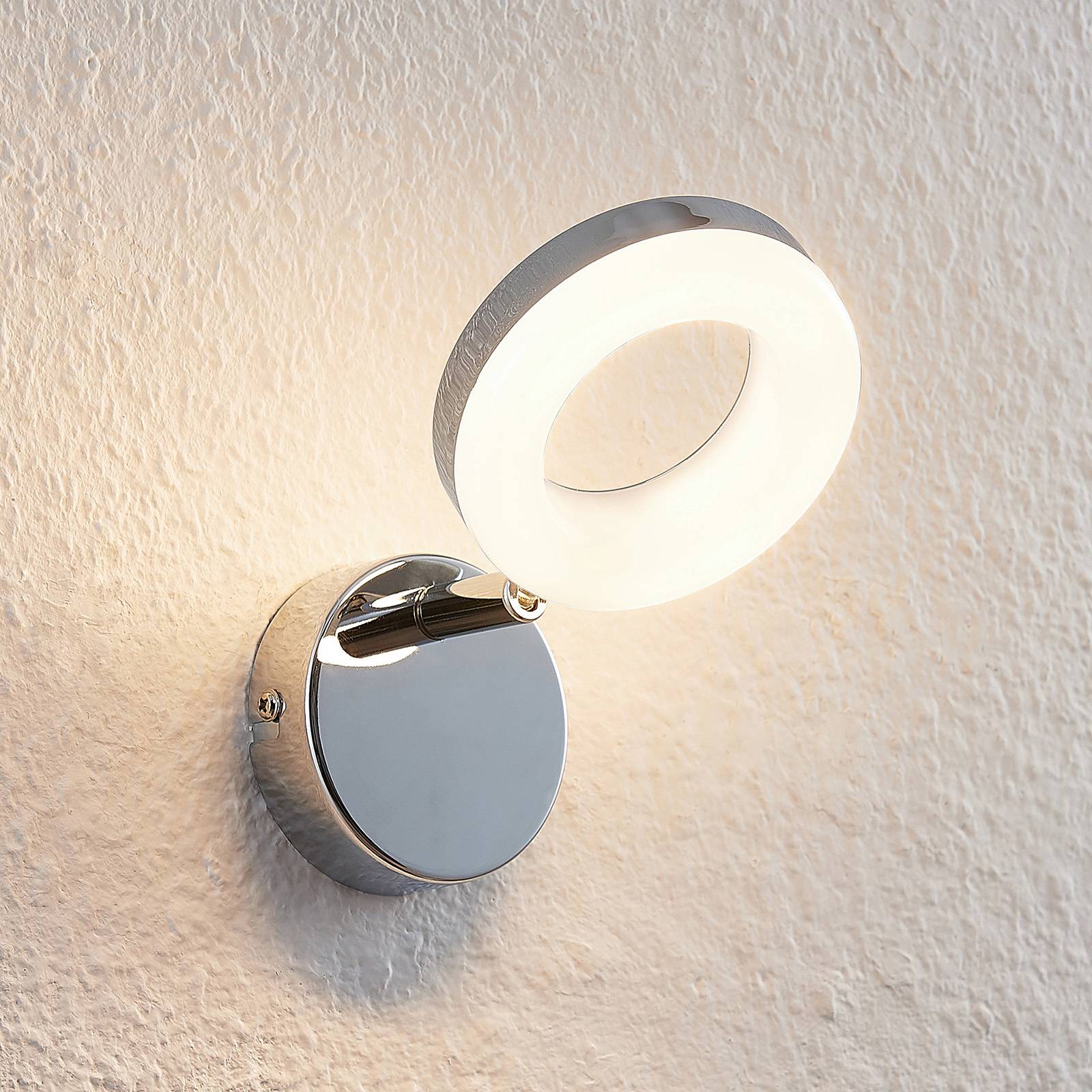 ELC Tioklia LED-Spot, chrom, einflammig ELC Tioklia LED-Spot, chrom, einflammig von ELC