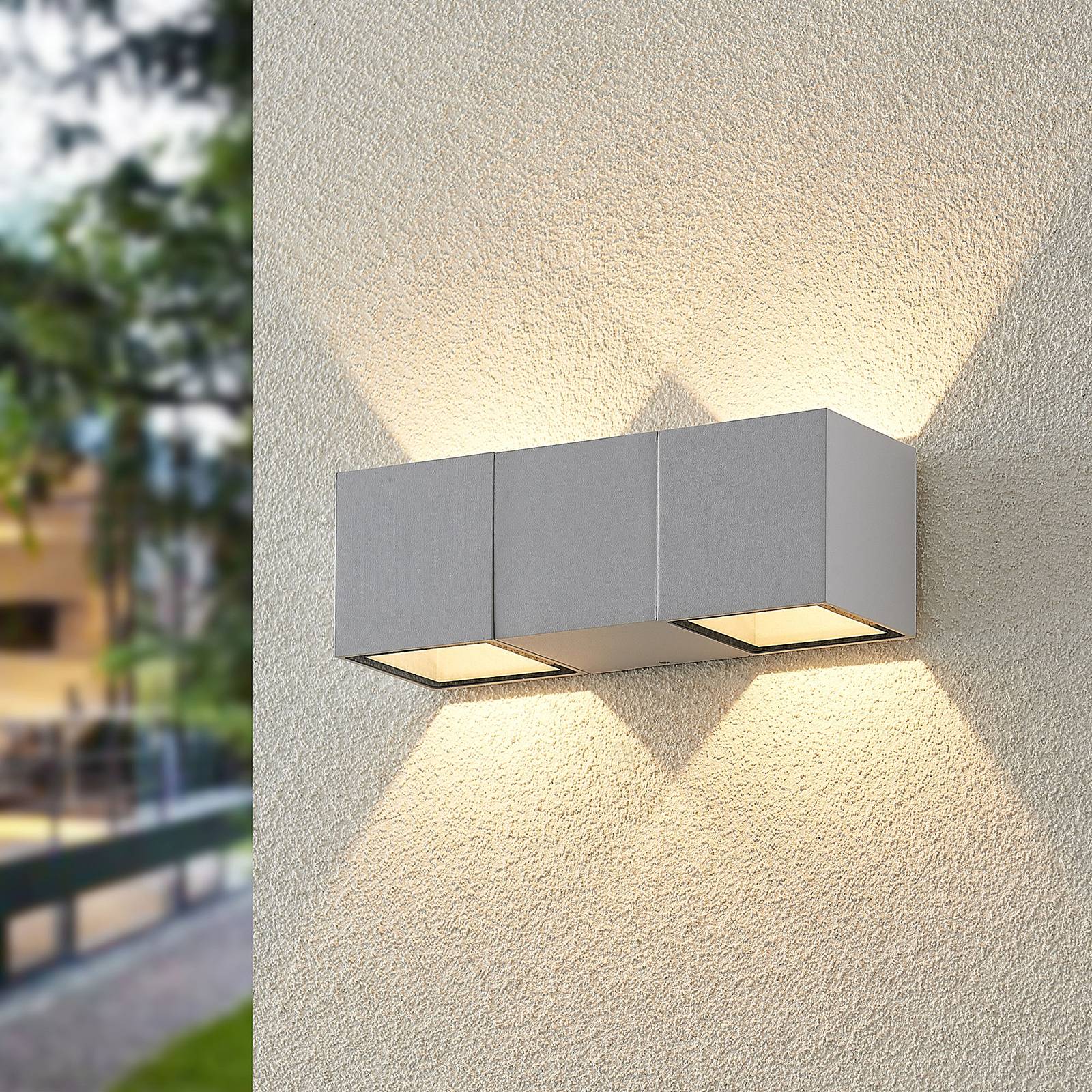 ELC Vanda LED-Außenwandleuchte, weiß ELC Vanda LED-Außenwandleuchte, weiß von ELC
