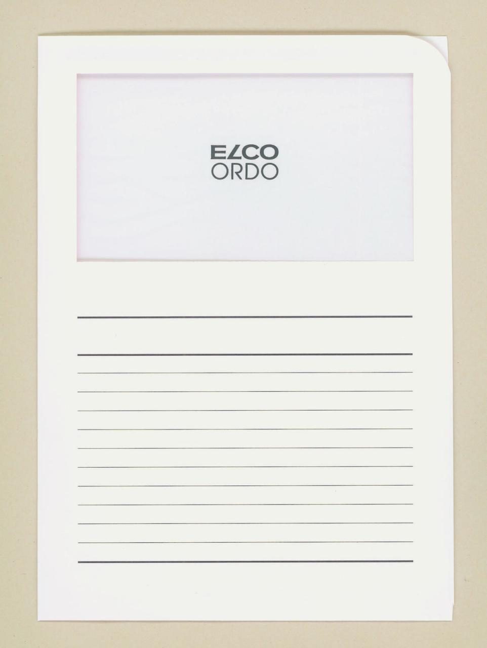 ELCO Sichthüllen DIN A4 glatt 120 g/qm ELCO Sichthüllen DIN A4 glatt 120 g/qm von ELCO