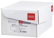 Elco Briefumschlag Office Box mit Deckel - C6, weiß, haftklebend, ohne Fenster, 80 g/qm, 500 Stück; Packungsinhalt: 500 Stück von ELCO