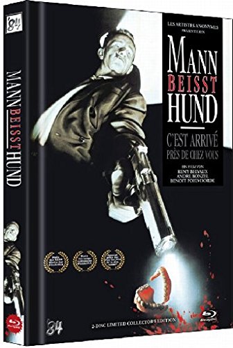 Mann beisst Hund - Mediabook/Uncut (+ DVD) [Blu-ray] [Limited Collector's Edition] von ELEA-Media
