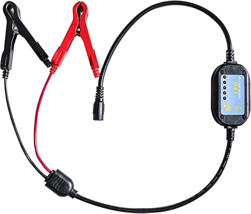 ELECAENTA Krokodilklemme mit MPPT-Controller Batterie Alligator Krokodil Clip Solarbatterie Stecker Batterieladegerät für Boot, Auto, Wohnwagen mit LED DC5.5 * 2.1 Compatible with LSFC-120, LSFC-60 ELECAENTA Krokodilklemme mit MPPT-Controller Batterie Alligator Krokodil Clip Solarbatterie Stecker Batterieladegerät für Boot, Auto, Wohnwagen mit LED DC5.5 * 2.1 Compatible with LSFC-120, LSFC-60 von ELECAENTA