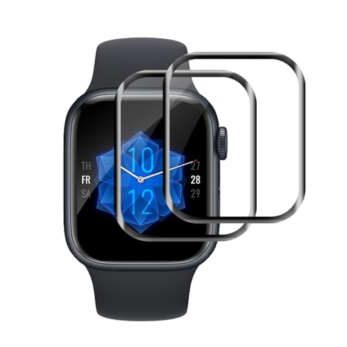 ELECBRAiN [2 Stück Schutzfolie für Panzerglas für Apple Watch Series 9/7/8 41mm Folie, Advanced HD Transparent 9 41mm Displayschutzfolie, Kratzfest Blasenfrei 7/8 41mm Schutzglas Folie von ELECBRAiN