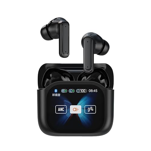 ELECGO Kabellose Ohrhörer, 2025 Neue Bluetooth 5.4 Ohrhörer mit Bass-Stereo-Sound, Mikrofon mit Geräuschunterdrückung, multifunktionale Ohrhörer mit Touchscreen, IP7 wasserdichte Ohrhörer ELECGO Kabellose Ohrhörer, 2025 Neue Bluetooth 5.4 Ohrhörer mit Bass-Stereo-Sound, Mikrofon mit Geräuschunterdrückung, multifunktionale Ohrhörer mit Touchscreen, IP7 wasserdichte Ohrhörer von ELECGO