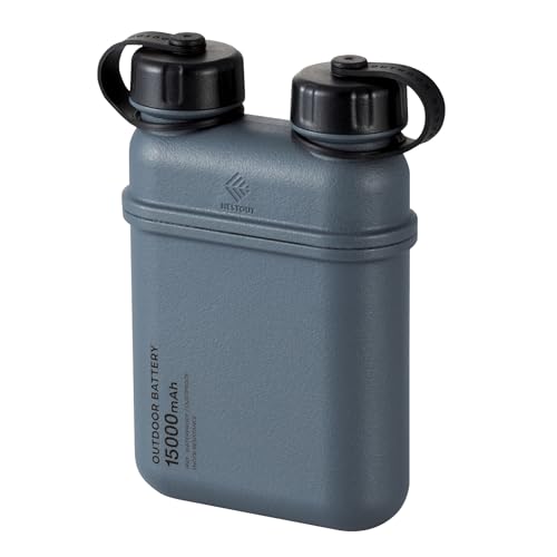 ELECOM NESTOUT Portable Charger, 15000mAh Outdoor Battery Power Bank, 32W USB-C Fast Charging PD, Waterproof IP67, Durable Shockproof, Battery Pack for Smartphone Tablet Hiking Travel Camping - Gray ELECOM NESTOUT Portable Charger, 15000mAh Outdoor Battery Power Bank, 32W USB-C Fast Charging PD, Waterproof IP67, Durable Shockproof, Battery Pack for Smartphone Tablet Hiking Travel Camping - Gray von ELECOM