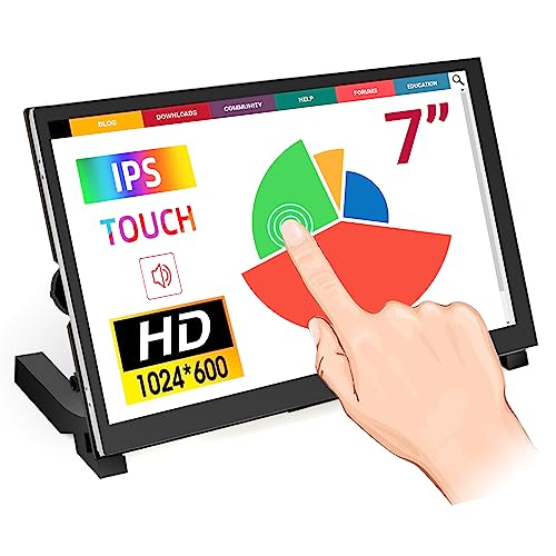 ELECROW Raspberry Pi Screen, 7 inches Touch Screen Monitor 1024x600 Portable Monitor for Raspberry Pi, PC, Game Consoles, BB Black, Banana Pi, Jetson Nano ELECROW Raspberry Pi Screen, 7 inches Touch Screen Monitor 1024x600 Portable Monitor for Raspberry Pi, PC, Game Consoles, BB Black, Banana Pi, Jetson Nano von ELECROW