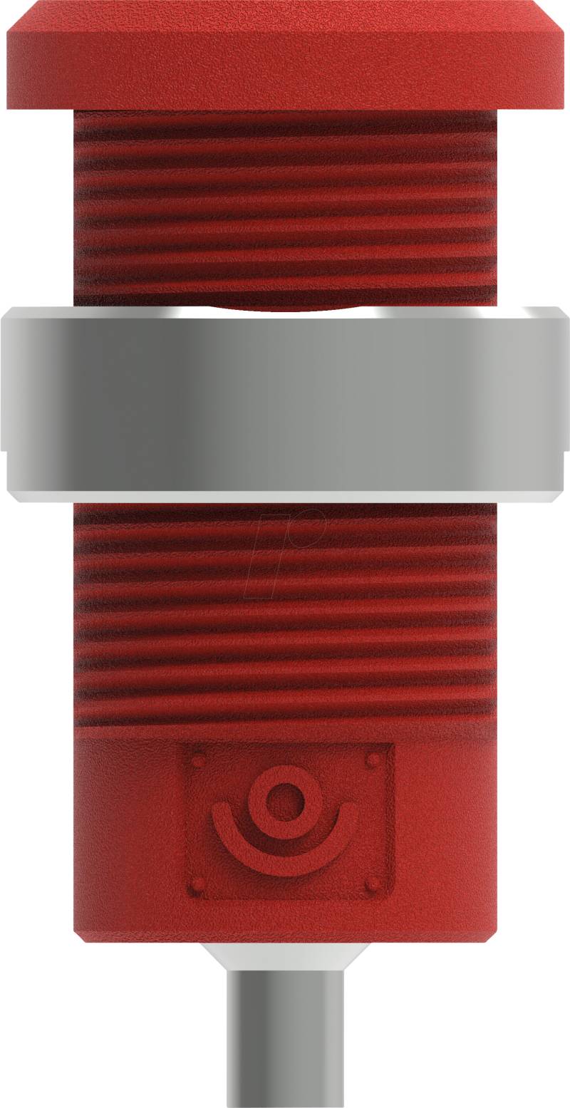 PJP 3270-C-R - Sicherheits-Bananenbuchse, 4 mm, Lötanschluss, rot von ELECTRO PJP