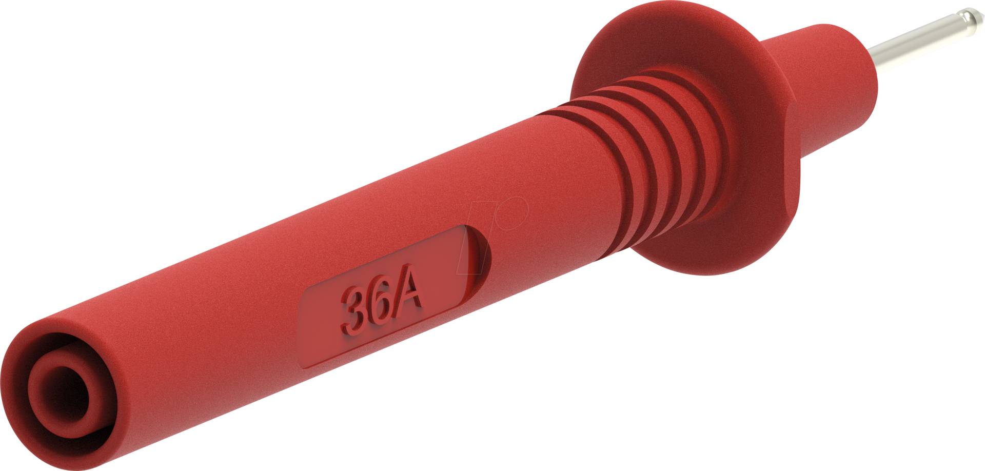PJP 405-IEC-R - Prüfspitze 2 mm, mit 4 mm Anschluss, rot von ELECTRO PJP
