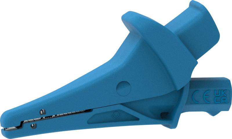 PJP 5104-IEC-BL - Krokodilklemme , 4 mm, blau von ELECTRO PJP