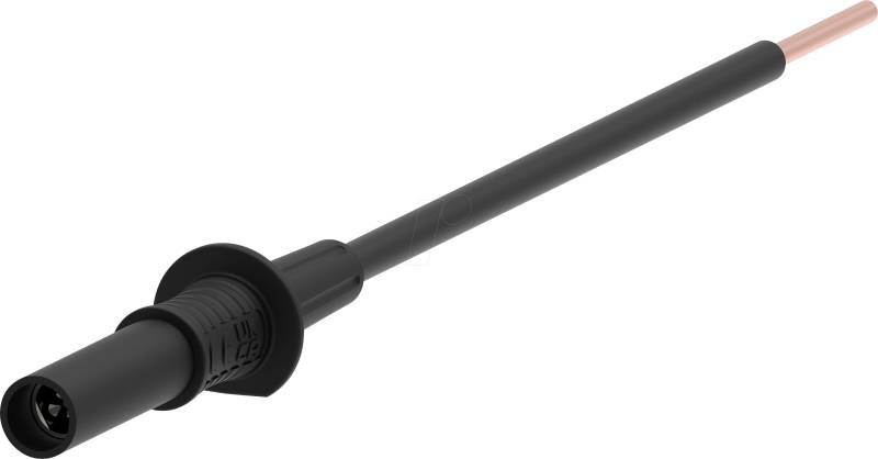 PJP ADABV140-SW - Prüfadapter 1,7 mm, mit 4 mm Anschluss, schwarz, flexibel von ELECTRO PJP
