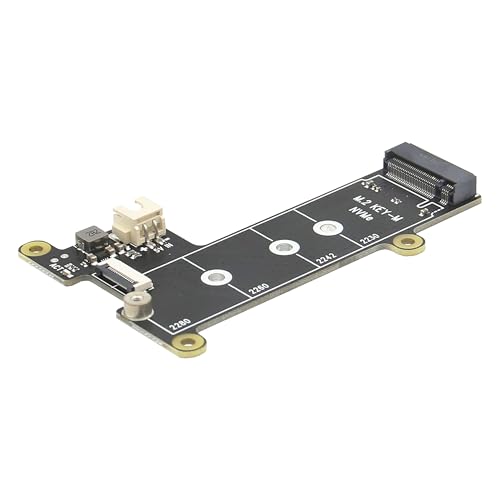 ElectroCookie PCIe auf M.2 NVMe SSD HAT Board für Raspberry Pi 5 (X1001) von ELECTROCOOKIE