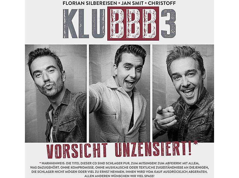 Klubbb3 - Vorsicht Unzensiert! (CD) von ELECTROLA