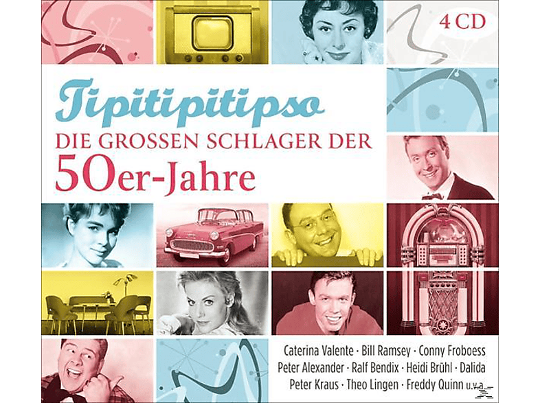 VARIOUS - Tipitipitipso-Die Großen Schlager Der 50er-Jahre (CD) von ELECTROLA