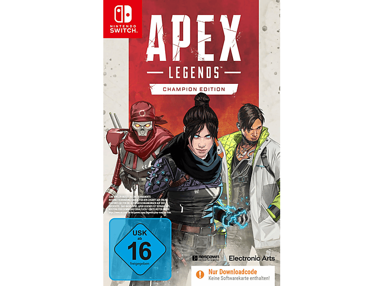 APEX Legends Champion Edition (Code in der Box) - [Nintendo Switch] von ELECTRONIC ARTS