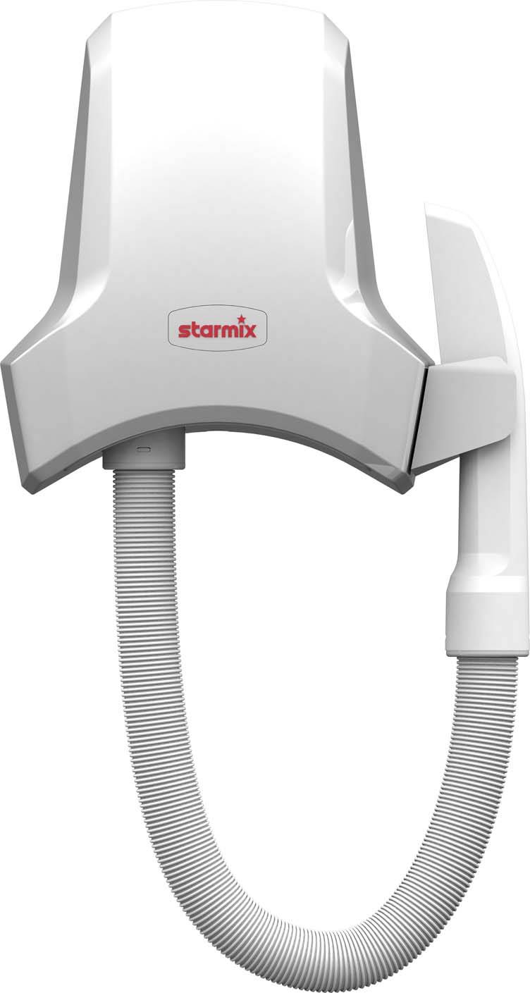 Starmix TB-C1 Wandhaartrockner weiss Nr. 101965 von ELECTROSTAR GmbH