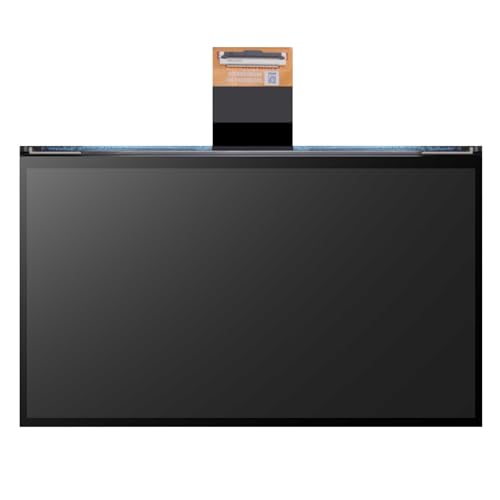 ELEGOO 10 Zoll 12K Monochrom LCD Bildschirm für Saturn 4 und Saturn 4 Ultra Resin 3D Drucker, mit Hoher Auflösung von 11520x5120 und Robustem 9H-Gehärtetem Glasprotector von ELEGOO
