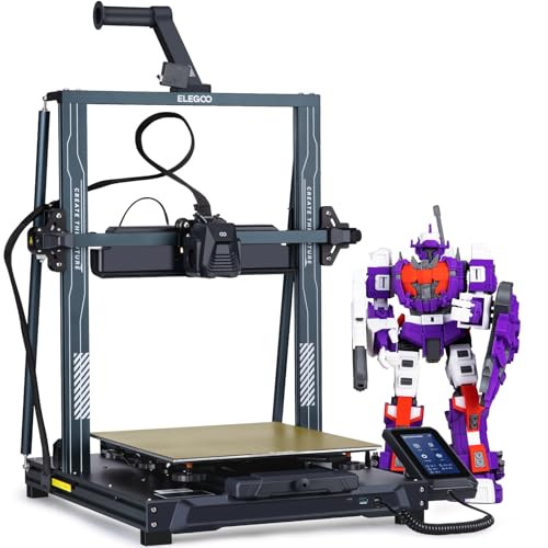 ELEGOO Neptune 4 Plus 3D Drucker, 500mm/s Hochgeschwindigkeits FDM 3D Printer mit Hochtemperaturdüse, Automatischer Nivellierung und Direktantriebsextruder, 320x320x385mm Großes Druckformat von ELEGOO