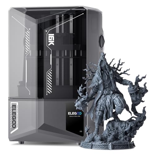 ELEGOO Saturn 4 Ultra 10" 16K Resin 3D Drucker, Hochauflösender und Intelligenter Harzdrucker mit Beheiztem Harztank, 150 mm/h Schneller Druck, Wi-Fi-Übertragung, 211.68 x 118.37 x 220 mm³ Druckgröße ELEGOO Saturn 4 Ultra 10" 16K Resin 3D Drucker, Hochauflösender und Intelligenter Harzdrucker mit Beheiztem Harztank, 150 mm/h Schneller Druck, Wi-Fi-Übertragung, 211.68 x 118.37 x 220 mm³ Druckgröße von ELEGOO