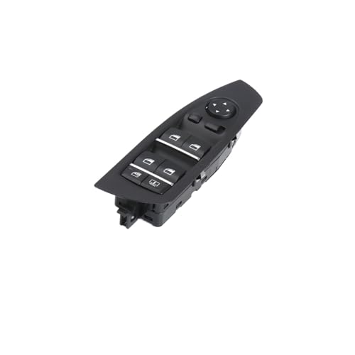 Auto Elektrischer Fensterheberschalter Für F01 F02 F04 Neuer Fahrerfensterspiegelschalterknopf Elektrischer Hauptfensterschalter Für 7er-Serie 61319241915(Black) von ELEKNZBZTG