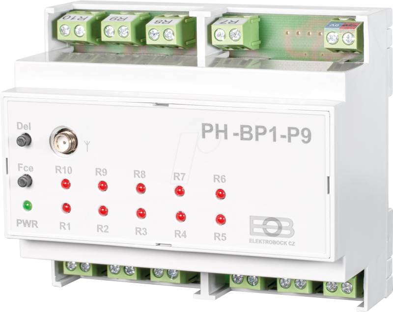 EB PH-BP1-P9 - Fußbodenheizungsaktor 9-fach von ELEKTROBOCK