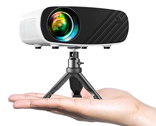 Mini Beamer, ELEPHAS WiFi Beamer Full HD 1080P 8000 Lux Tragbarer Beamer, kompatibel mit Android/iOS/Windows/TV Stick/HDMI/USB Mini Beamer, ELEPHAS WiFi Beamer Full HD 1080P 8000 Lux Tragbarer Beamer, kompatibel mit Android/iOS/Windows/TV Stick/HDMI/USB von ELEPHAS