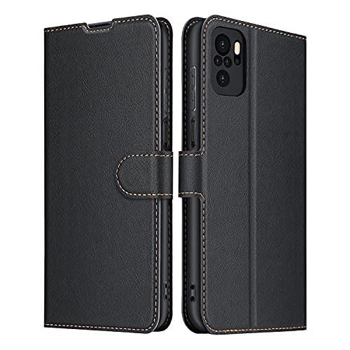 ELESNOW Xiaomi Redmi Note 10 4G Hülle, Redmi Note 10S Hülle,PU Leder Wallet Klappbar Schutzhülle Flip Case Handyhülle Magnetisches Stoßfeste Klapphülle für Redmi Note 10 4G / Note 10S (Schwarz) ELESNOW Xiaomi Redmi Note 10 4G Hülle, Redmi Note 10S Hülle,PU Leder Wallet Klappbar Schutzhülle Flip Case Handyhülle Magnetisches Stoßfeste Klapphülle für Redmi Note 10 4G / Note 10S (Schwarz) von ELESNOW