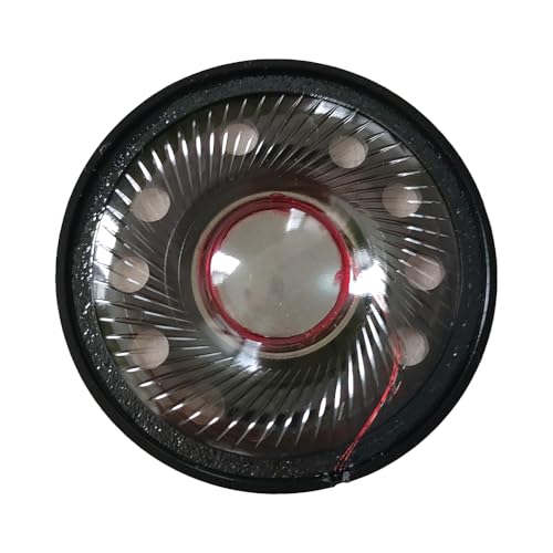 ELFINEAR PurityWave Neo 50 mm Graphen-Lautsprechereinheit, 32 Ohm DIY-Kopfhörer-Treiber, Dual-Mesh-Design (Graphen, 50 mm, 300 Ohm) von ELFINEAR